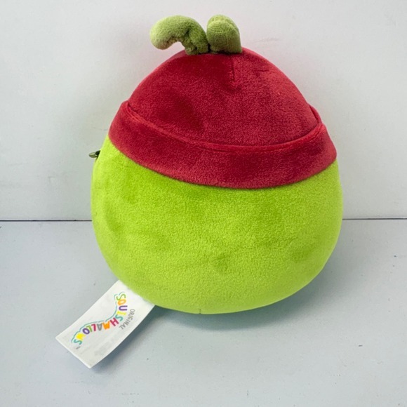 Squishmallows 5" Salim Pickle Red Beanie Hat Plush Toy - Picture 2 of 4